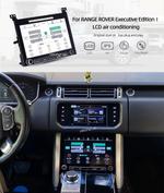 Сенсорная панель климата Range Rover 4 2012-2017 - Kuberg ZF-2002 LCD/ЖК экран 10" с отверстием под CD