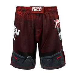 MMI-10568 Шорты HARDCORE MMA красные