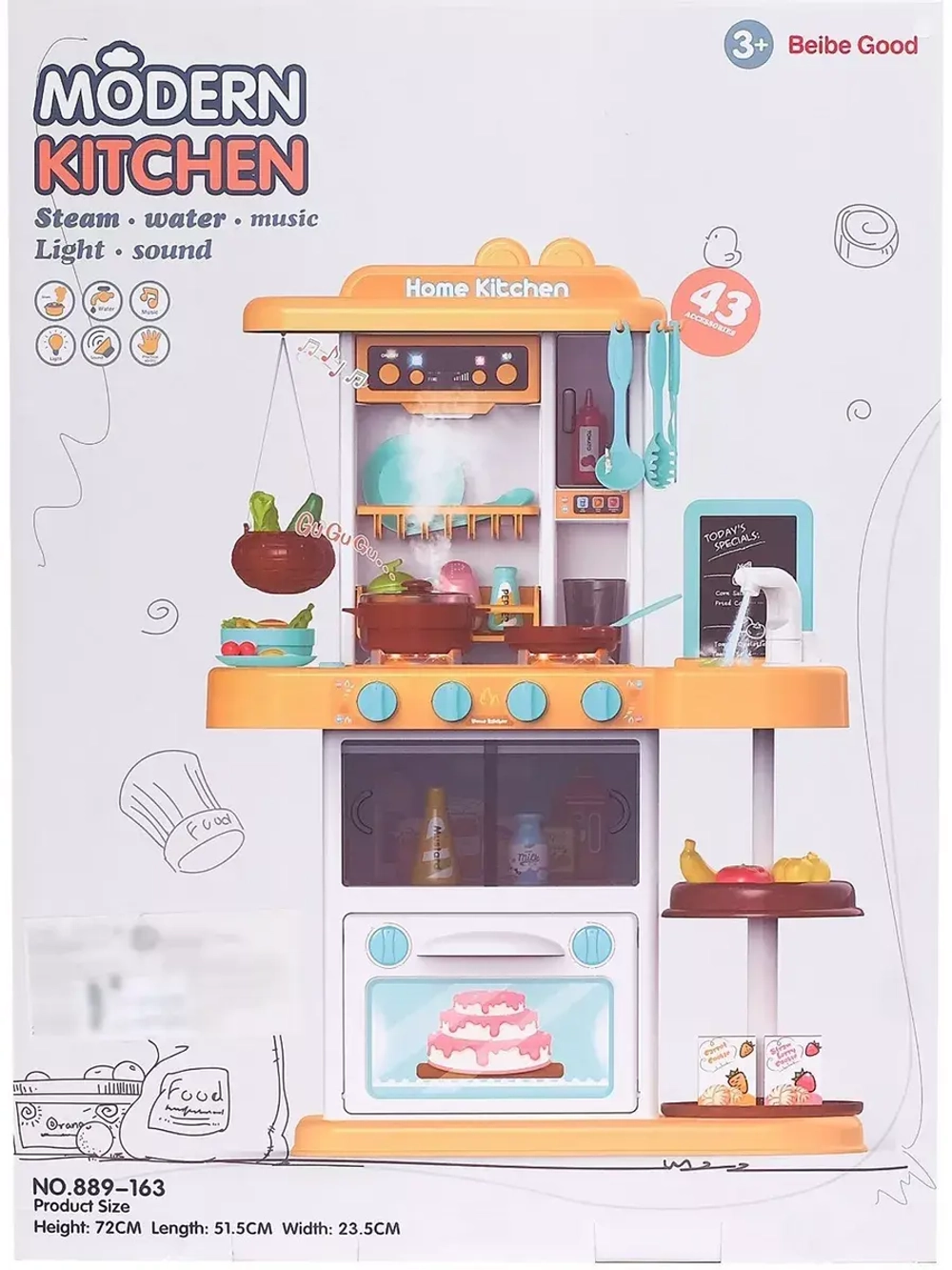 Детская кухня Modern Home Kitchen Beibe Good 889-163