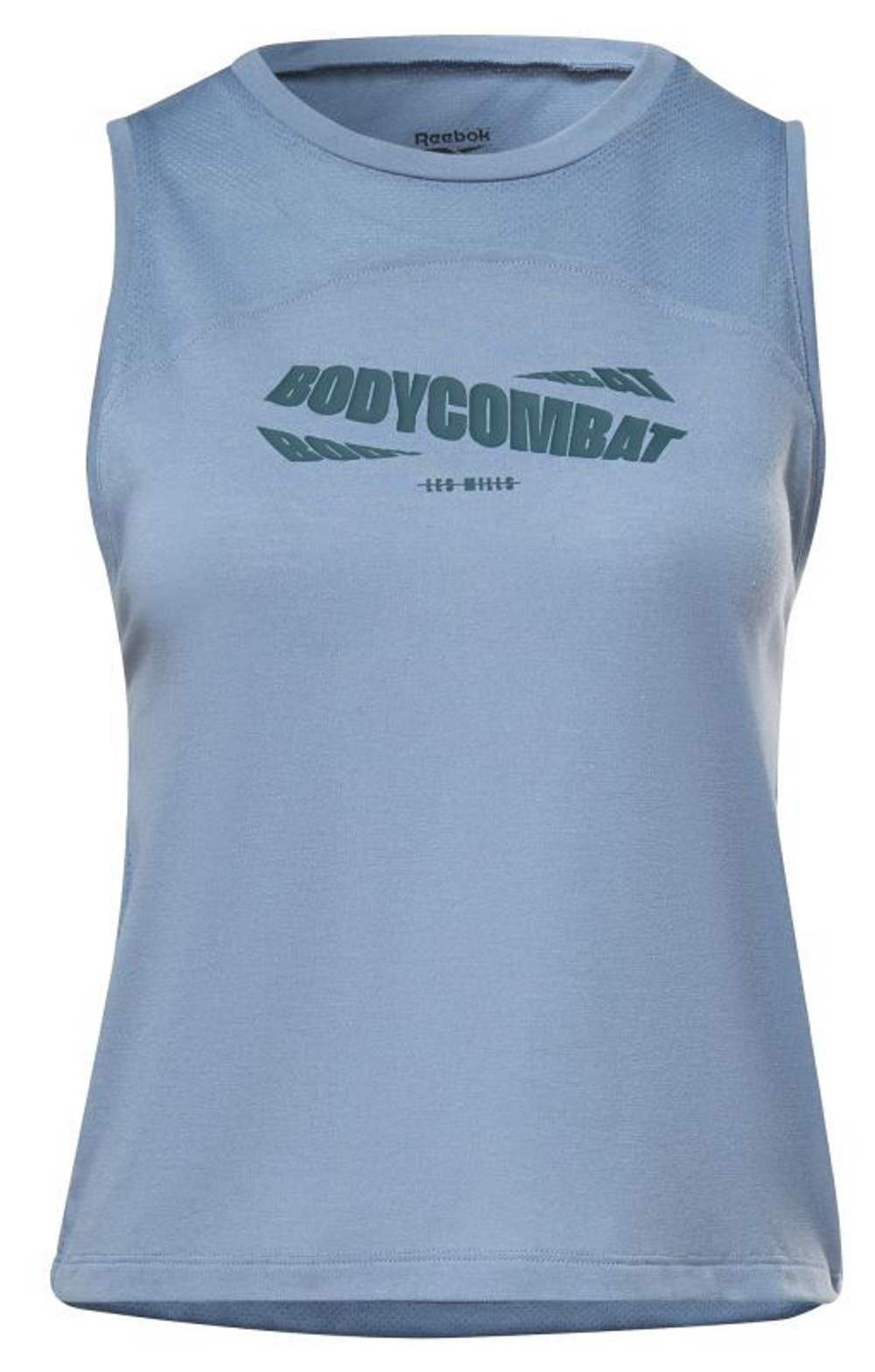 Женский топ теннисный Reebok Les Mills BodyCombat Supremium Tank W - blue slate