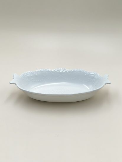 Салатник овальный 25х14х5 см.