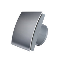 Вытяжной сверхмощный вентилятор ММ-Р 07 металл овал 169 м³/час с обратным клапаном металл