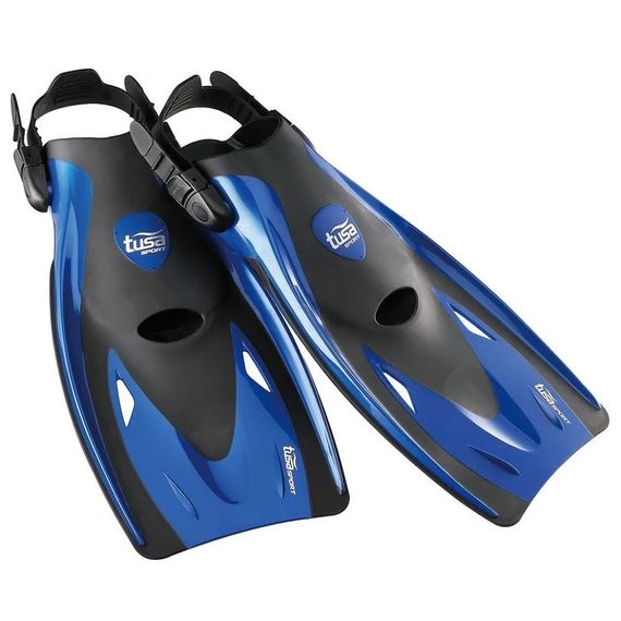 Набор маска+трубка и ласты в сумке TUSA Sport UP-3521QB Black Series синий