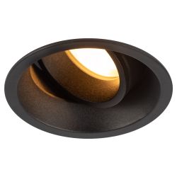 Светильник встраиваемый алюминиевый ЭРА KL98 BK под лампу MR16 GU5.3 черный