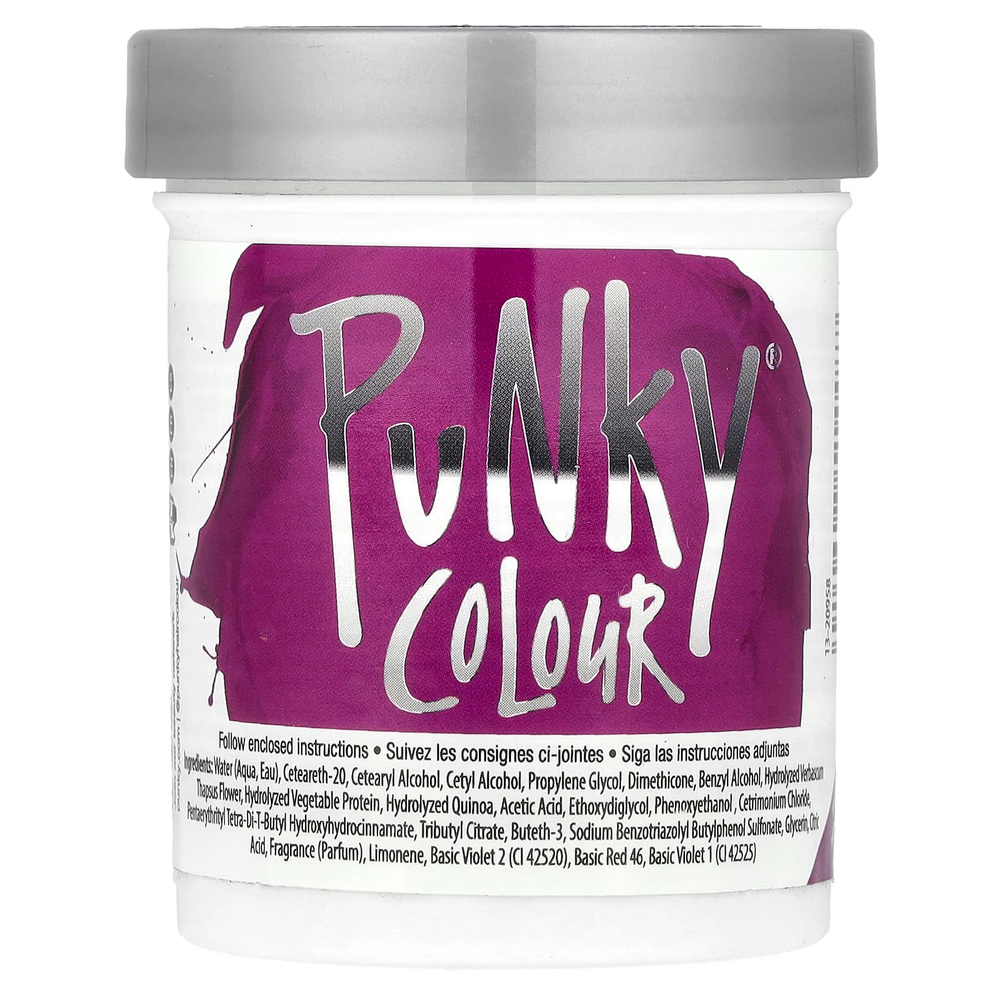 Punky Colour, полуперманентная краска-кондиционер для волос, фиолетовый, 100 мл (3,5 жидк. унции)