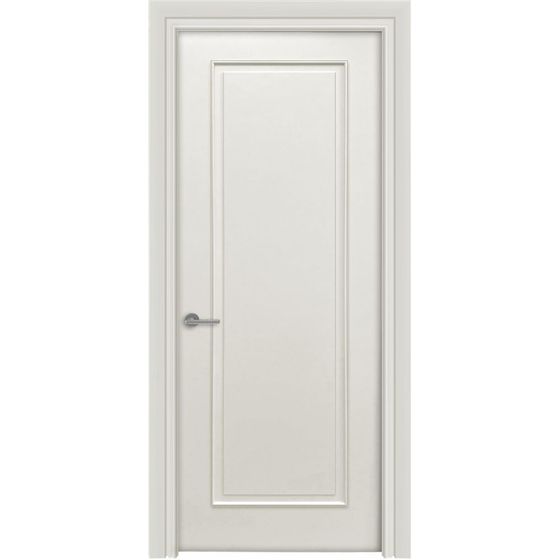 Купить Межкомнатная дверь эмаль Лайн 3/1 Багет RAL 9010 глухая