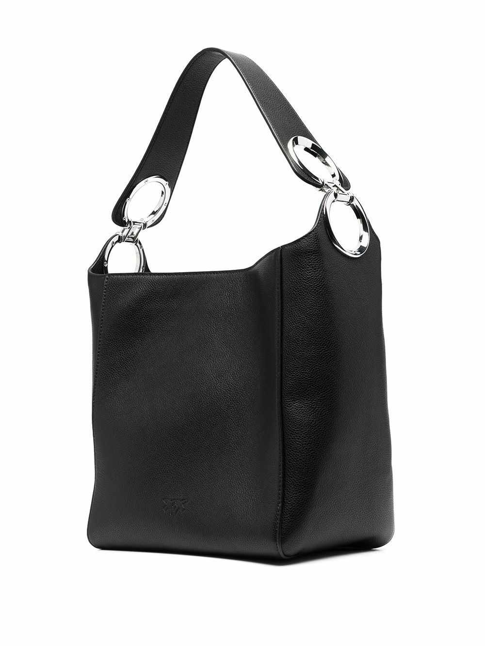 SOFT SHOULDER BAG INFINITY BUBBLES - black