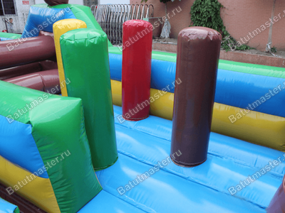 Надувной батут "Дикие джунгли"