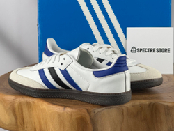 Samba White Active Blue