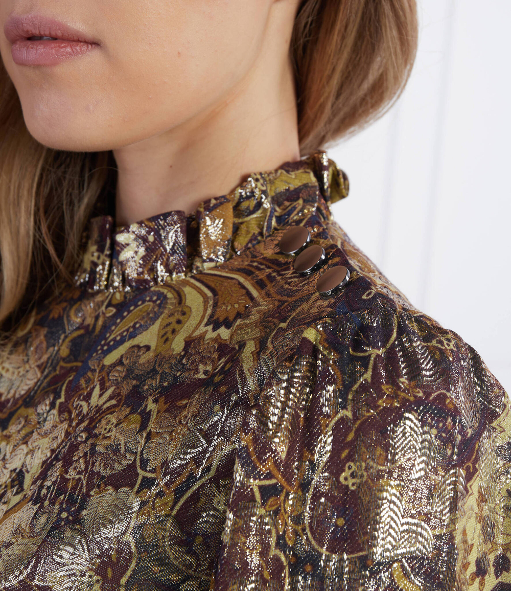 блузка calo Ba&amp;sh - золотой(1H22CALO)