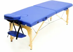 Массажный стол, деревянный, 2-х секционный MET Comfort W2