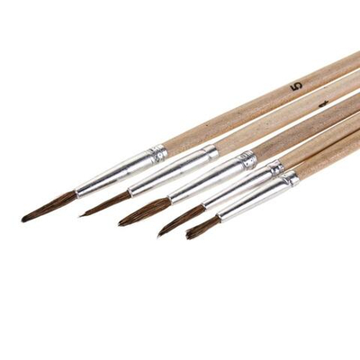 Набор кистей Пони 1,2,3,4,5 в пакете с картонной подложкой