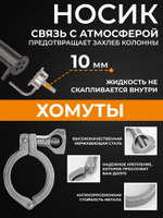 Бражная колонна 1,5 дюйма с комплектом подключения для самогонного аппарата, подключение 1/2