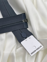 Молния YKK витая разъемная плоская тип 5, темный серый 182