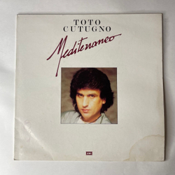 Винтажная виниловая пластинка LP Toto Cutugno Mediterraneo (Италия 1987)