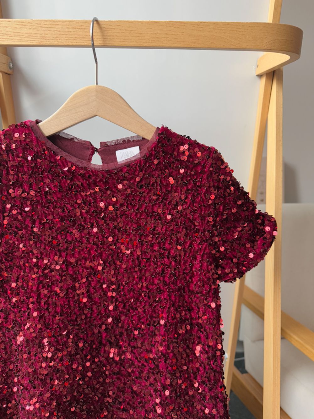 Бархатное платье Zara, 116