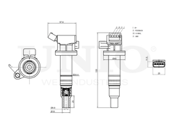 Катушка зажигания UNIO IGC-10010