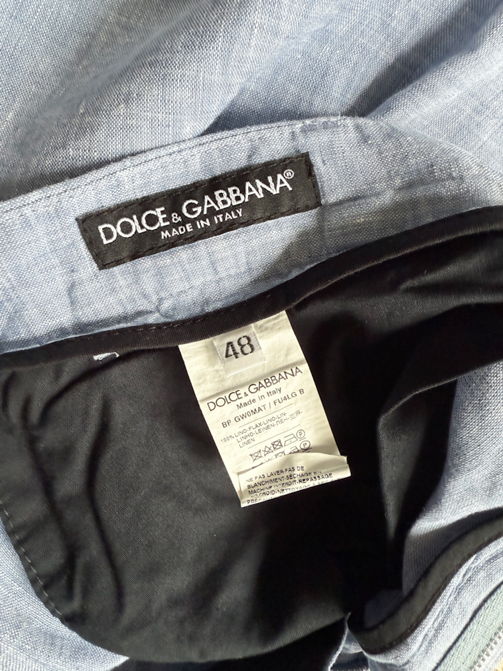 Льняные шорты Dolce & Gabbana, M