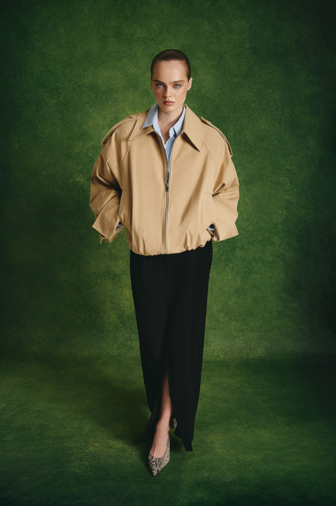 Юбка макси с двумя шлицами