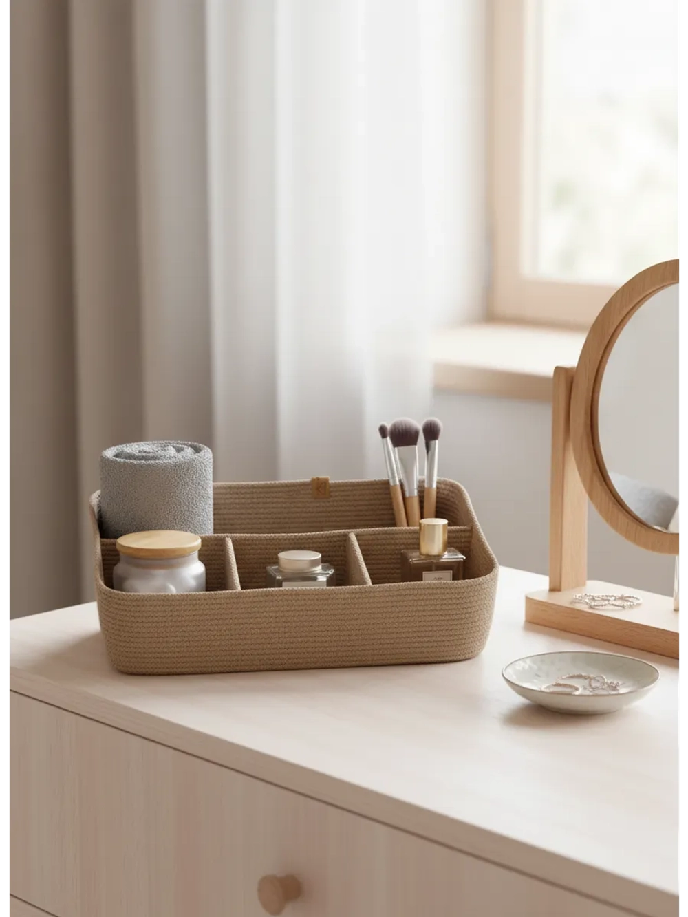 Корзина плетеная для хранения