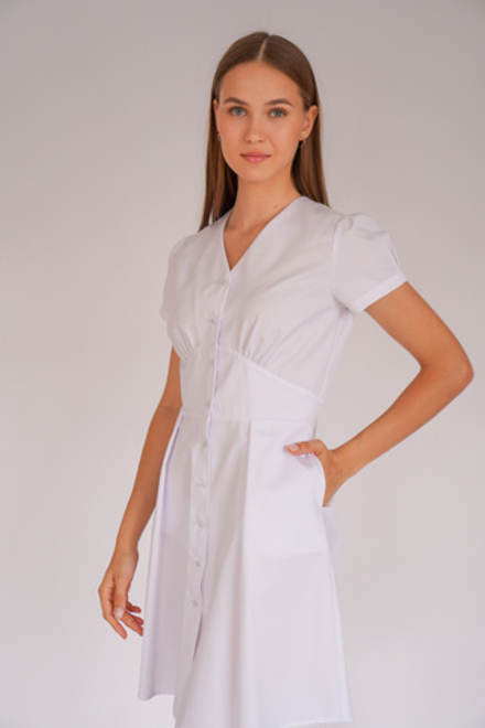 Халат "Надин" white