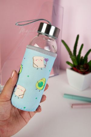 Бутылка для воды (стекло) Gift, 0.3 л