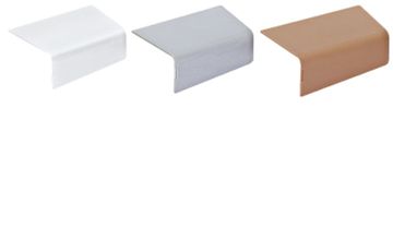 ЗАГЛУШКА SAH 130R ПЛАСТИКОВАЯ БЕЛАЯ