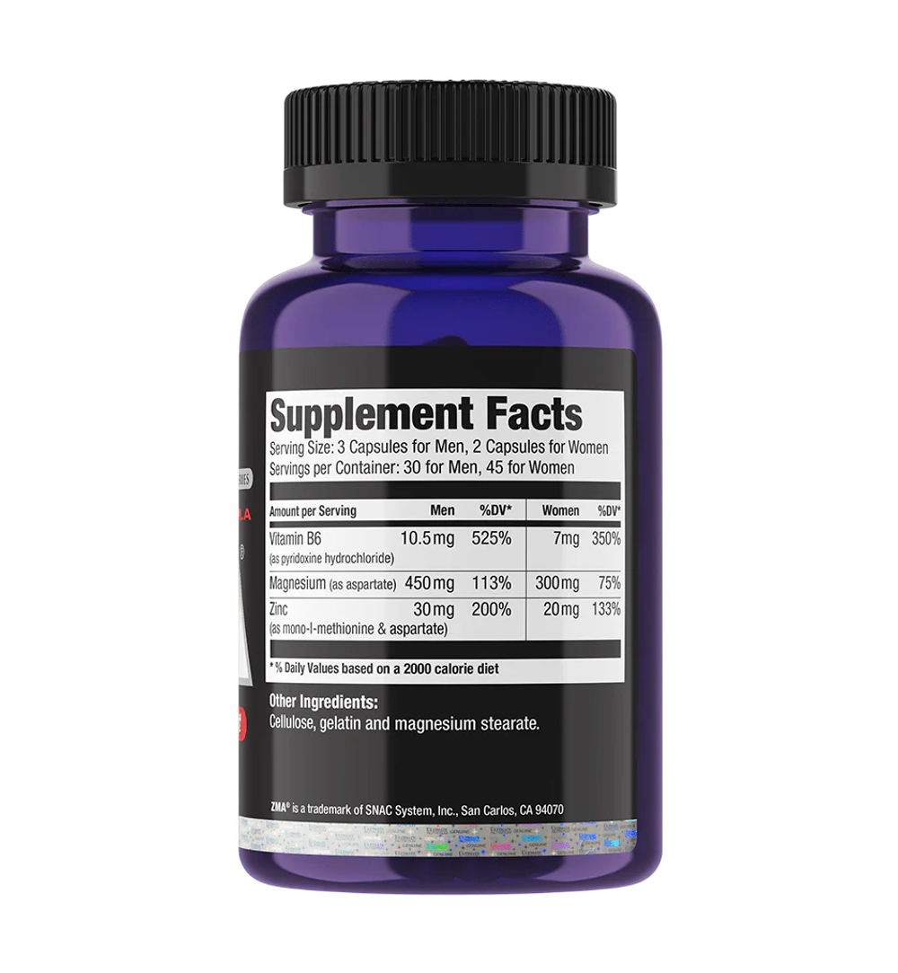 Ultimate Nutrition ZMA 90 Сaps , ЗМА Цинк Магний В6