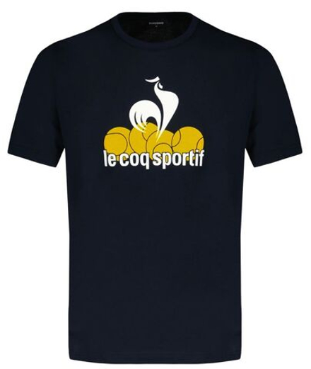 Теннисная футболка Le Coq Sportif Graphique Short Sleeve 25 N°1