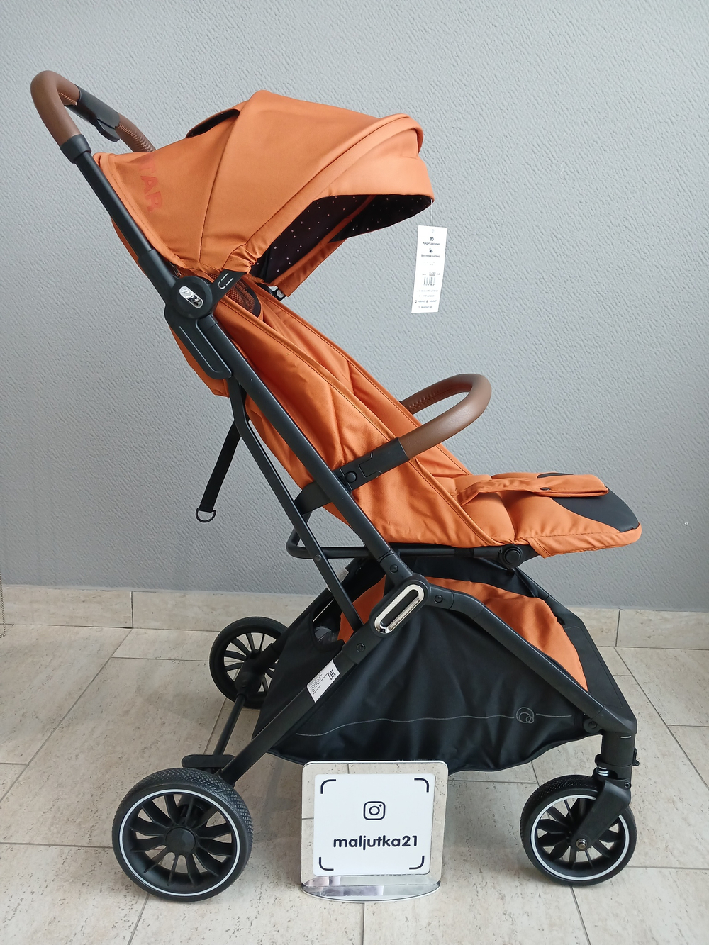 Коляска детская RANT basic "JOY" RA303 Orange