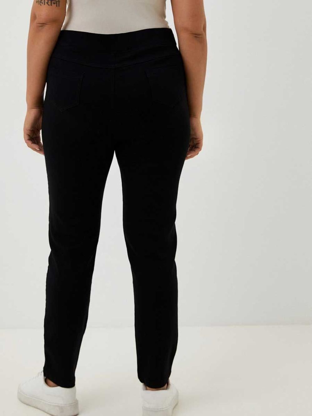 Джеггинсы утепленные больших размеров