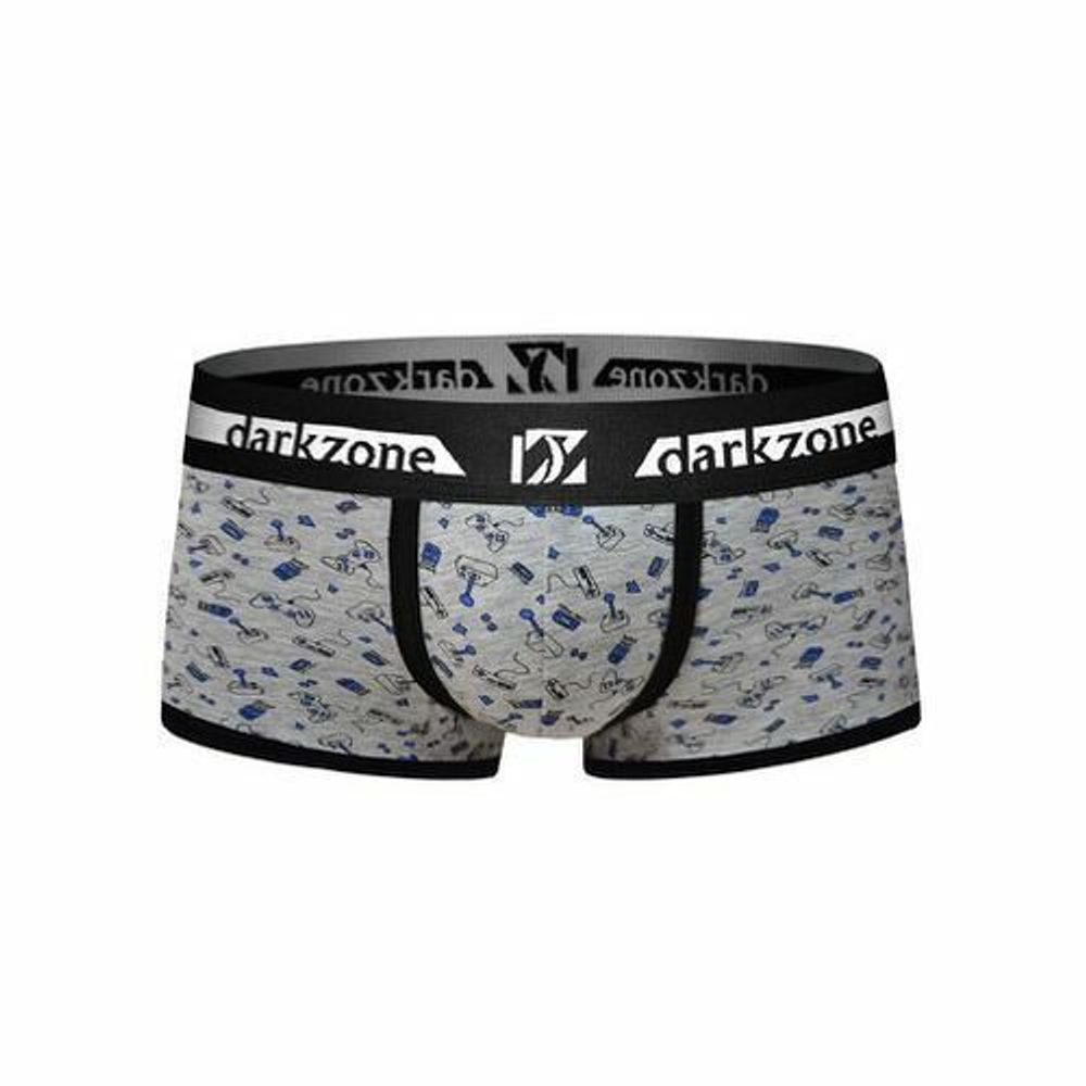 Трусы мужские хипсы серые DARKZONE DZN3214