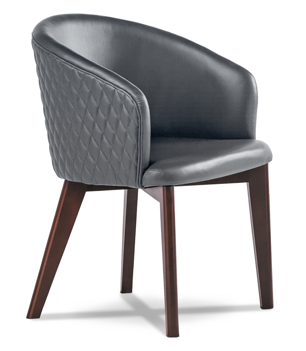 Кресло для конференций Руан Д / ножки дерево