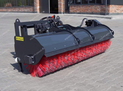 Щётка коммунальная на Телескопический погрузчик JCB