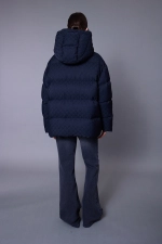 Куртка черная зимняя LOGO NET BLACK