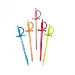 Пика шпажка пластик "Рапира" 7,5 см 1000 шт Garcia de Pou