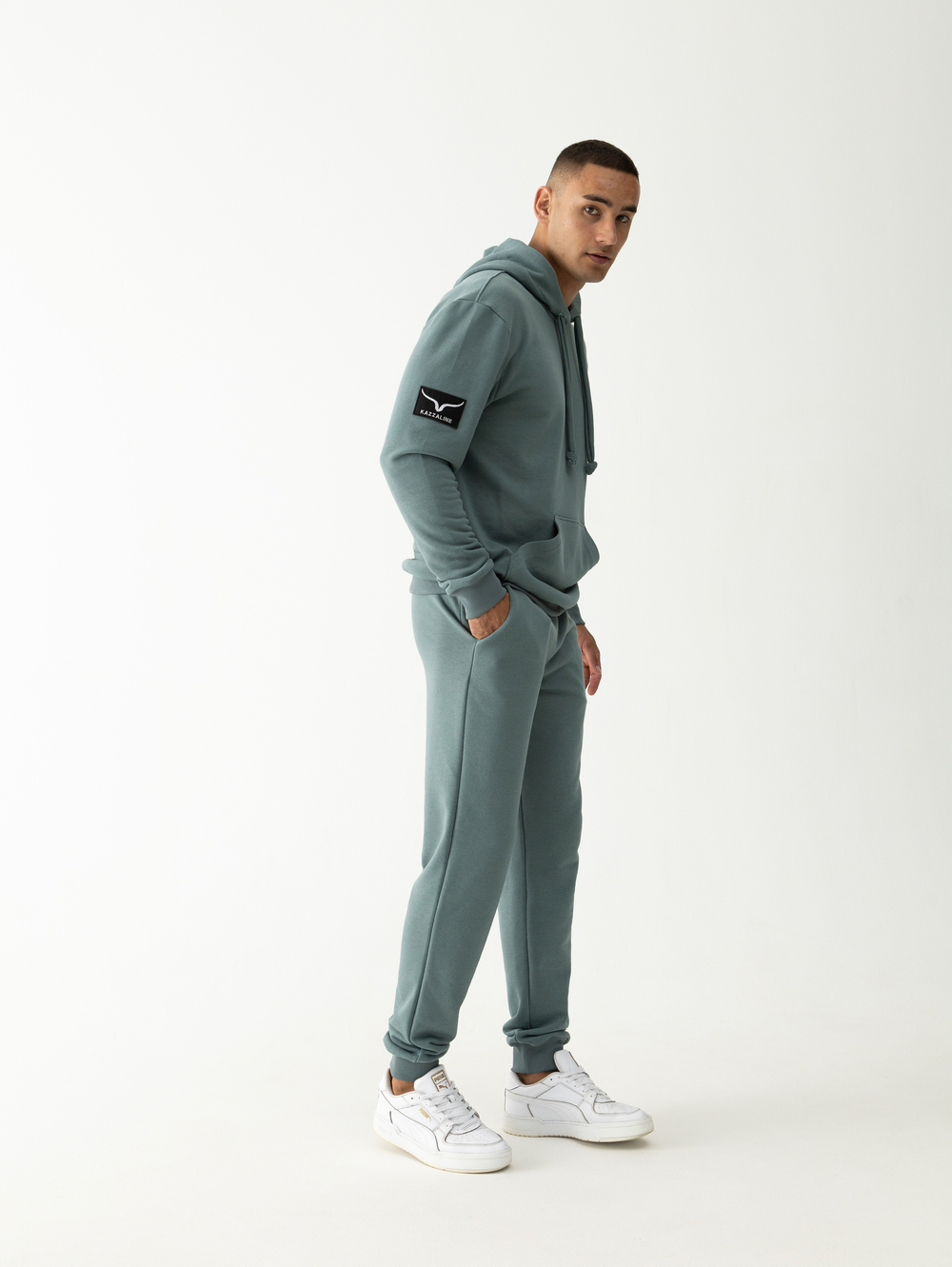 Костюм мужской спортивный (без начеса). Полынь