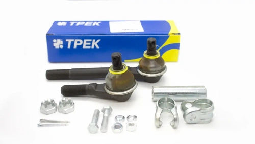 Комплект наконечников тяги рулевой левая=правая НИВА (без ГУР) "Чемпион" со скруткой и крепежом, ТРЕК.REST-107