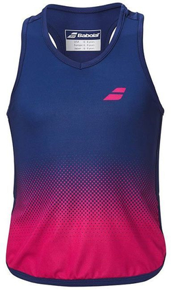 Женский топ теннисный Babolat Compete Tank Top W - estate blue/vacious red
