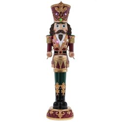 GAEM Фигурка декоративная "Щелкунчик" с подсветкой (2xAAA н/п), L22 W24 H90 см