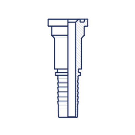 Фитинг DN 12 SF Komatsu 3000 34