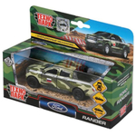 Машина Технопарк, Ranger пикап военный, 12 см, инерцион,открыв двери/багажн, SB-18-09-FR-M-WB