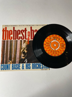 Винтажная виниловая пластинка LP Count Basie And His Orchestra Les Classiques The Best Of Basie (France 1969) 7 дюймов