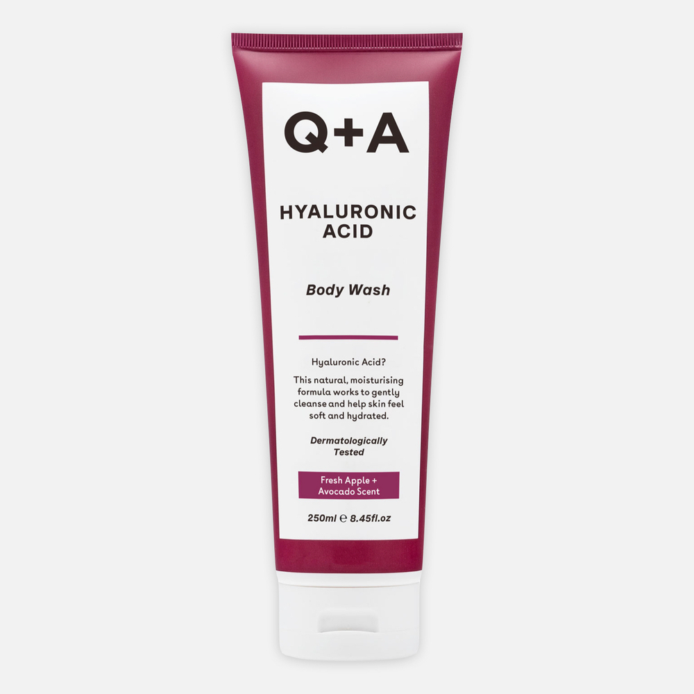 Q+A HYALURONIC ACID Увлажняющий гель для душа, 250 мл