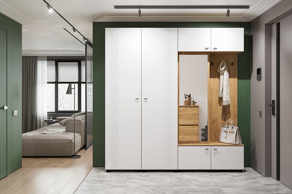 Модульная система МИЛАН Вешалка исполнение 2