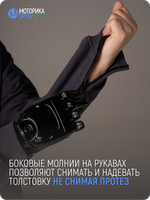 Зип-худи с капюшоном мужская ТР, серый