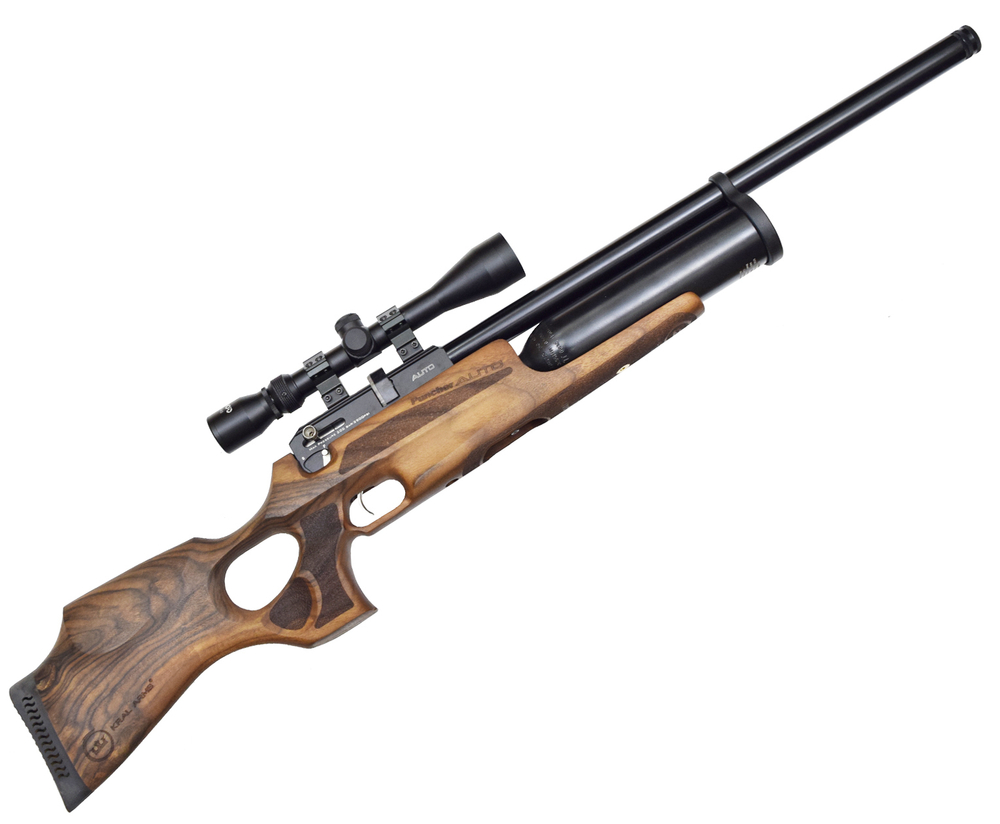 Винтовка пневматическая KRAL ARMS Puncher Maxi 3, Auto кал. 6,35мм орех