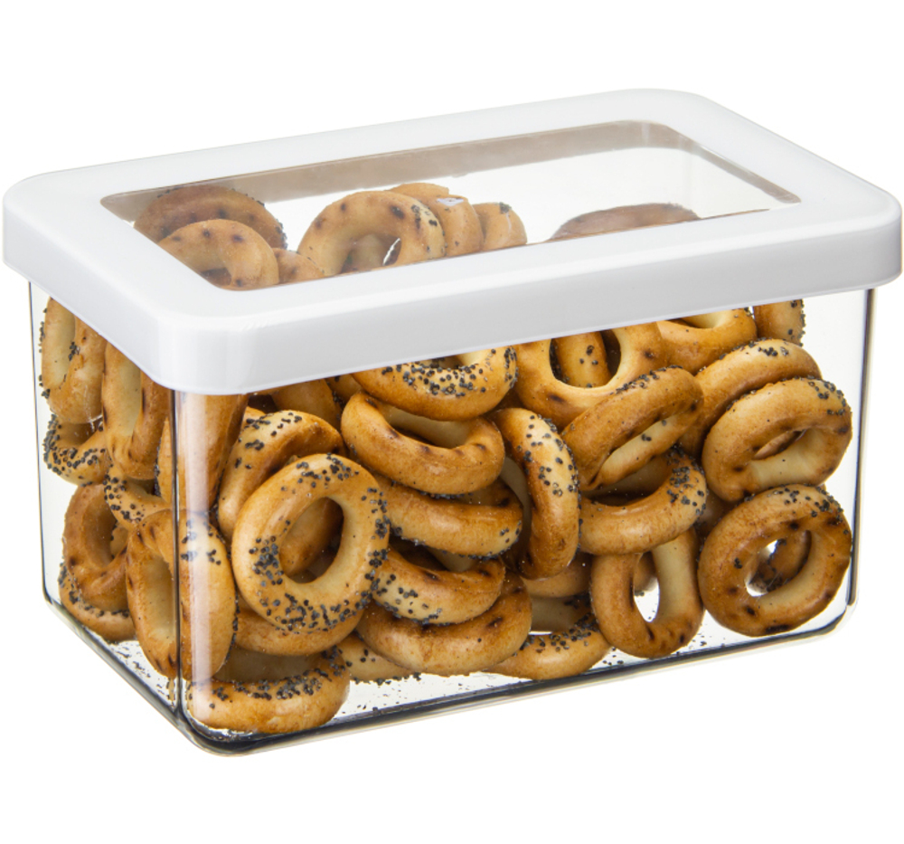 Емкость для сыпучих продуктов СТЕП 1,1л 16х10х9,5см