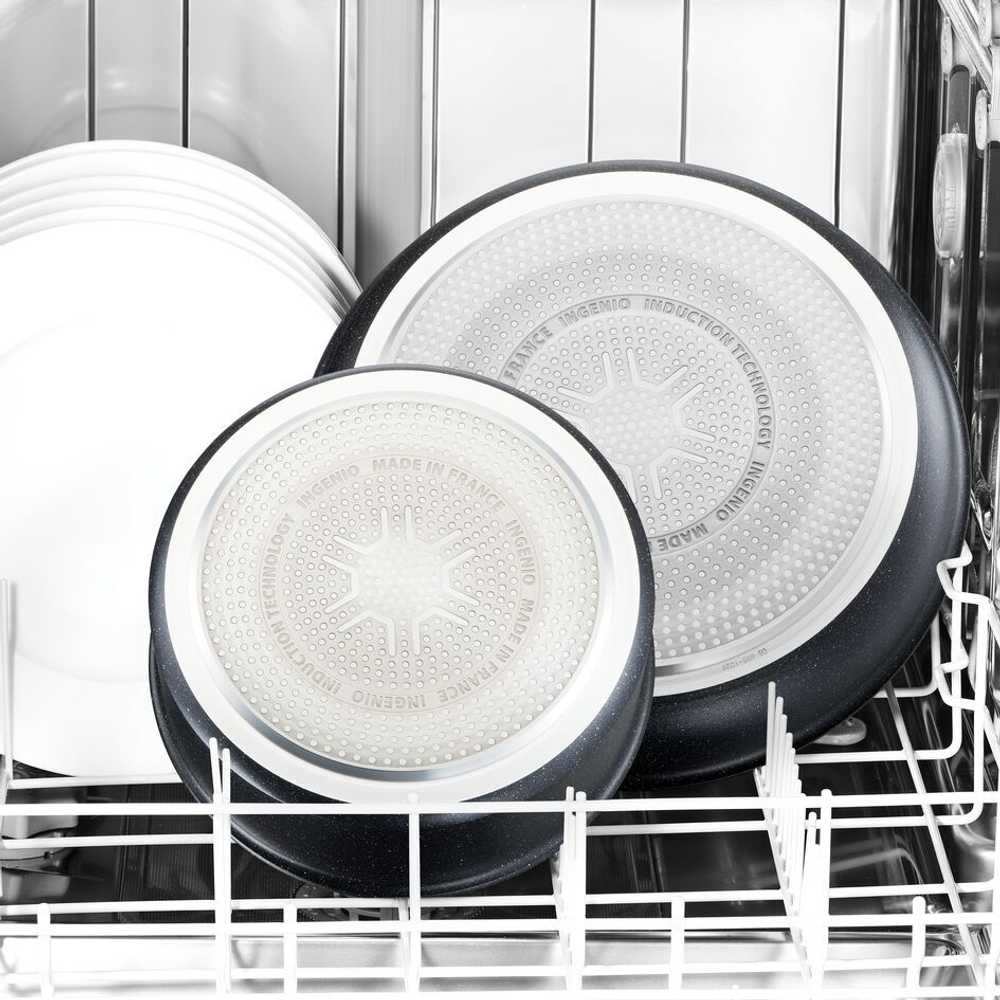 Набор посуды 6 предметов Tefal Ingenio Black Stone L3999002