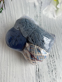 Пряжа носочная Аркобалено радужный микс 95г